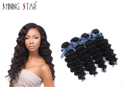 China Smooth Unprocessed Brazilian Virgin Remy Hair , Four Unprocessed Human Hair Extensions for sale