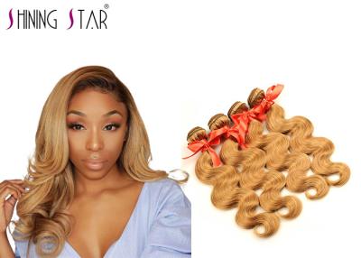 China Confortable 27 Color Body Wave Human Hair Weave For Women Thick Healthy End for sale