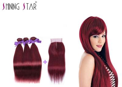 China Desgaste - 100 paquetes resistentes del cabello humano con los colores multi del cierre opcionales en venta