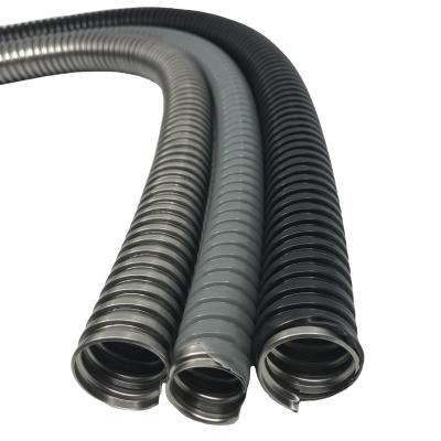 China Electrical Cable Wire Protector Stainless Steel 304 316 Interlocked Flexible Metal Conduit for sale