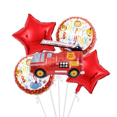 China Event Decoration CRD Supplies Party Balloon Set Happy Birthday Foil Balloon Bouquet Set For Kids Party Baby Shower for sale