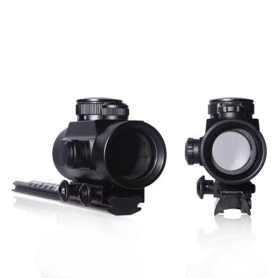 China Aircraft Grade Alloy Nitrogen Purge OEM Rifle Scope 1X30 Aluminum Dual Sight Optics With Mini Red Dot Scope for sale