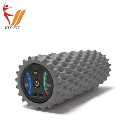 China Wholesale High Density New LED Display Logo Custom Electric Fitness Yoga Vibrating Muscles Massage Foam Roller for sale