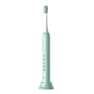 China Smart Protect Silicone Adult Children Electric Cleaning Toothbrush For Adult 800mAh for sale