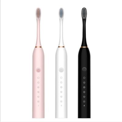 China New Electric Toothbrush Home Adult 5 - Speed ​​Acoustic Vibration Waterproof Usb Charging Soft Bristle Couples Electric Toothbrush for sale