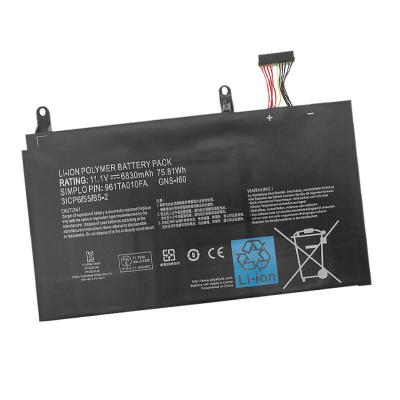 China LAPTOP Force Factory Laptop Battery For GIGAOCTET P35G P35K P35W P57X P35X P37W Battery GNS-I60 GNS-160 for sale