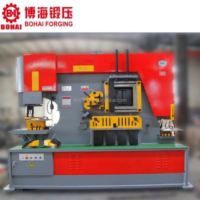 China Metal Sheet Stamping BOHAI PIRANHA Q35Y-50 (250ton) Hydraulic Iron Worker for sale