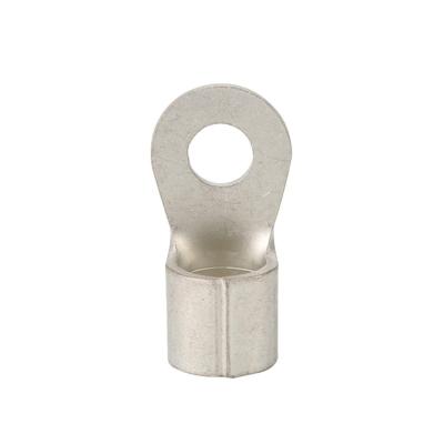 China High Cost Effective Durable Cold Pressed Ring Lug Terminal Insulated Sheath Electrical Wire Terminals Round Terminal for sale