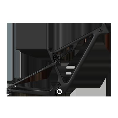 China Mountain Bikes OEM mtb full suspension frame 29 carbon fiber dual suspension mountain bike frame mtb frame for sale