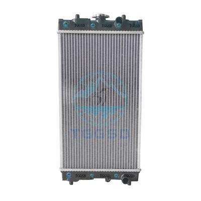 China ZAX60 machinery repair shops construction machinery parts excavator aluminum radiator water tank 4667323 for sale