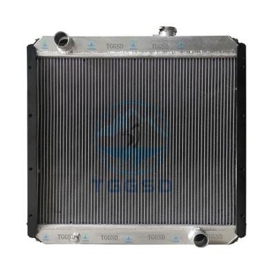 China YC80-6 High Performance Factory Price Excavator Aluminum Radiator Aluminum Plate-Fin And Cooler Bar Water Radiator Water Tank for sale