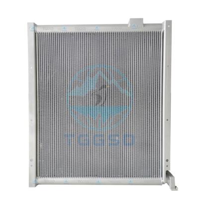 China Construction Machinery Original and OEM 4466041 Excavator Aluminum Plate Bar Hydraulic Oil Cooler Radiator Water Tank for sale