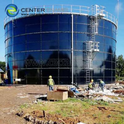 China Factory new technology biogas tank enamel assembled tank storage tank for biogas plant for sale