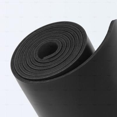 China Non-slip Black Yoga Mat Hot Stamping Eco Friendly Anti Slip Free Sample  Natural Rubber PU Yoga Mat for sale