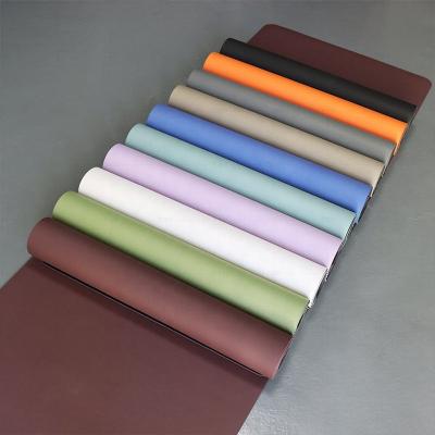 China Non-slip Large Yoga Mats Exercise Fitness Multiple Use Non Slip Pure Color Rubber Yoga Mats Custom Logo for sale