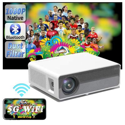 China Pico Mini Portable Projector 2022 for 10000 Lumens Phone Airplay Maircast Beamer Smart Home HD 1080P Video WiFi Projector for sale