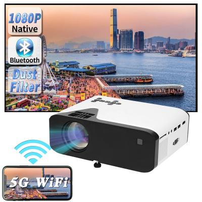 China Pico Mini Projector S20 LCD 1080p Smart Android Wifi BT Quad Core Mobile Phone Projector For Home for sale