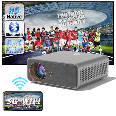 China NEW Mini Smart Projector HD 1080P WiFi Proyector Player Home Theater Portable Outdoor Projectors Native Built-in Pico Speaker for sale