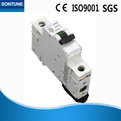 China 10KA MCB Circuit Breaker Tripping Curve , IEC 60898 Type B Circuit Breaker for sale