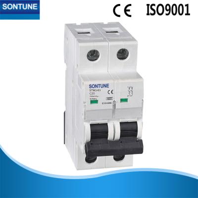 China White MCB Circuit Breaker , Miniature Current Circuit Breaker for sale