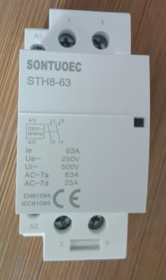 China Household Modular Sontuoec 63A 2 Pole 2NC AC Contactor for sale