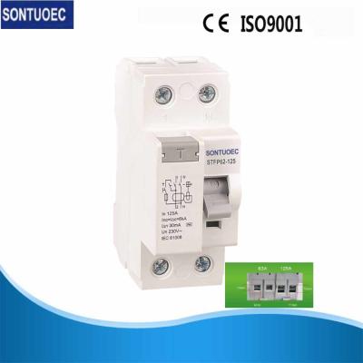 China 30ma Single Phase 2 Pole RCCB Circuit Breaker Sontuoec for sale