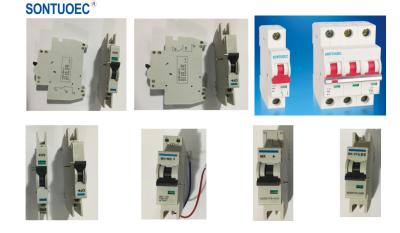 China MCB Auxiliary Contact Shunt Trip Unit For Remote Tripping for sale