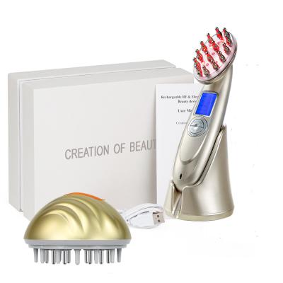 China Loss prevention design scalp massager the new comb the electric laser vibration scalp massager for women and men hair grwoth for sale