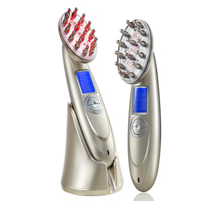 China Acne Treatment Laser Comb EMS Hair Follicle Therapy Scalp Hair Growth Private Label Regrowth Hair Machine for sale