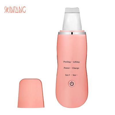 China 2022 Faces Beauty Ultrasound Skin Scrubber DEEPLY CLEANING Sonic Scrubber and Ion Deep Cleansing Skin Scrubber for sale