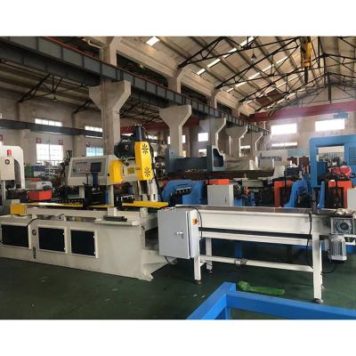 China Machinery Repair Shops Pipe cutting and deburring integrated machine Automatic pipe cutting machine connection production line for sale