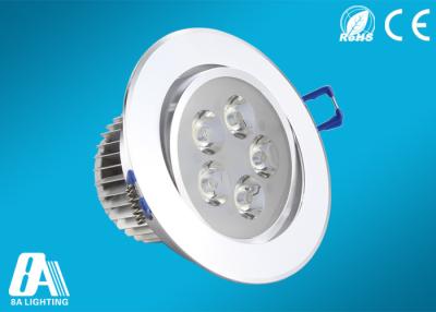 China A longa vida 5W conduziu o teto Downlights, luzes de teto Recessed diodo emissor de luz brilhantes à venda