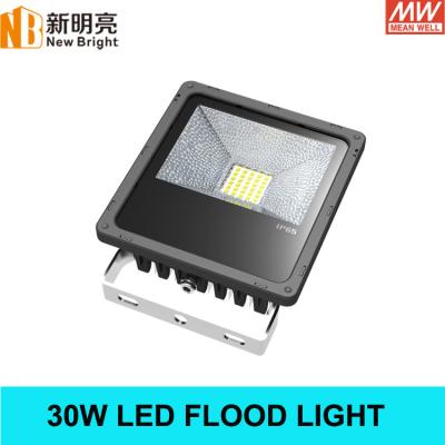 China 30w waterproof flood light bridgelux cob outdoor led flood light with MEANWELL Driver IP65 for sale