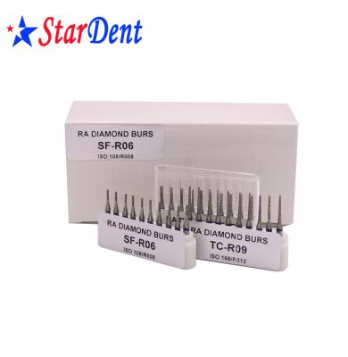 China Dental Medical Supply Sector RA Drill Dental Composite Polishing Burs/Diamond Bur for sale