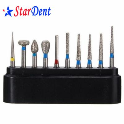 China High Speed ​​Handpiece New Dental Diamond Burs (10PCS/packing) Dental Equipment Dental Equipment for sale