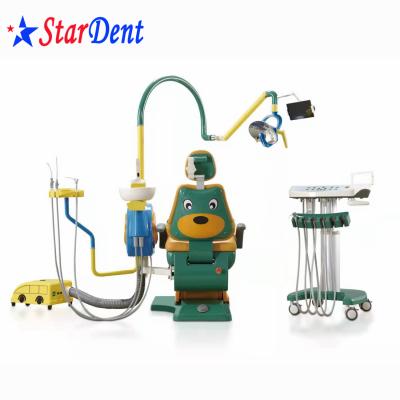 China Belle Plastic Dental Chair Dental Unit Cartoon Dental Chair For Dental Clinic for sale