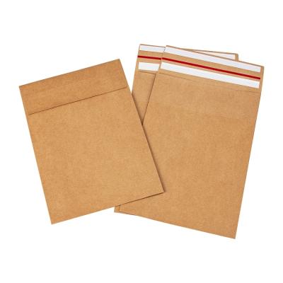 China Fully Biodegradable Kraft Bags Envelope Kraft Paper Shipping Mailer Bags Wholesale for sale