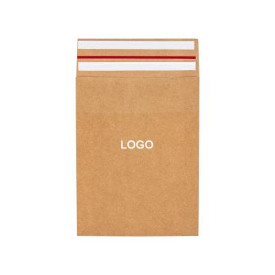 China Thicken and Firm Material Custom Logo Printed Environmental Friendly Cardboard Mail Envelope Paper Bag Made in China for sale