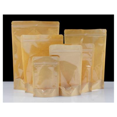 China Recyclable Brown Kraft Tea Bag Chinese Manufacture White Paper Ziplock Bag In Stock for sale