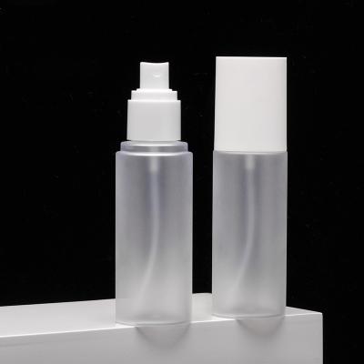 China Personal Care Frosted Perfume Mist Spray Bottle 100ml Cosmetic Packaging Container Bottles for sale