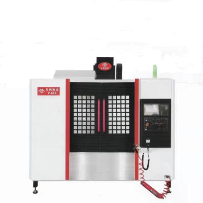 China High Stability Heavy Type High-synthetic-cast-iron Three-Linear-Rail Machine Tool CNC Electronics Machining Center for sale