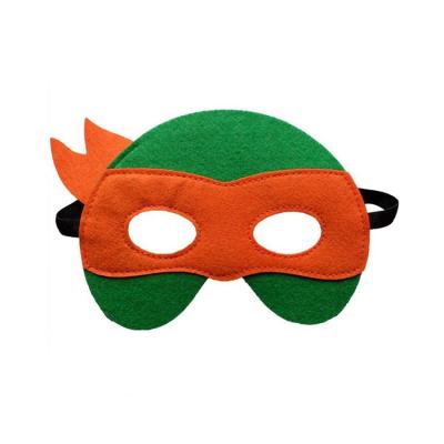 China Halloween Styles New Design Children's Cartoon Felt Mask Party Halloween Mask for sale