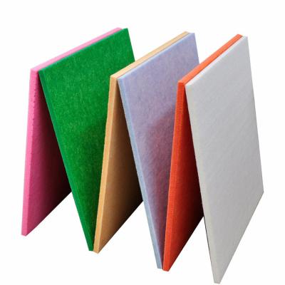 China Modern Wholesale Polygonal Decorative Board Wall Panel Sound Absorption Heat Insulation Felt Nonwoven Felt Materials for sale