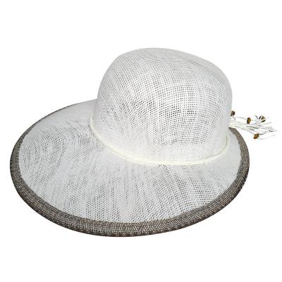 China Picture Paper Straw Ladies Sun Hat for sale