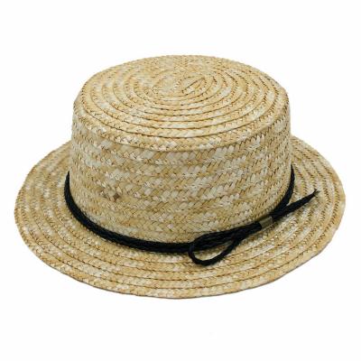 China Character Wheat Straw Drinking Straw Hat Women's Hat Women's Hat for sale