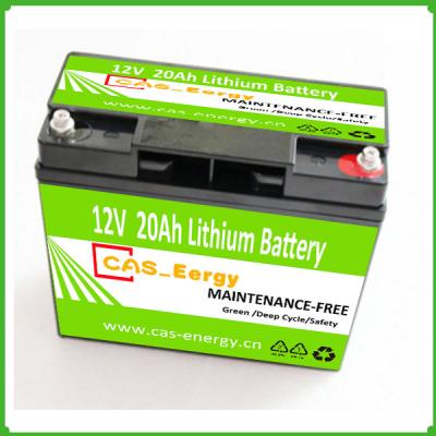 China Lithium  ion battery 12V 20Ah  rechargeable li ion battery 12V for solar street light for sale