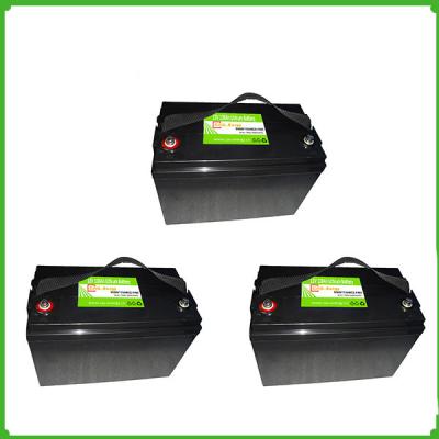 China Rechargeable LiFePO4 lithium ion 12V 100ah solar battery pack  for solar power for sale