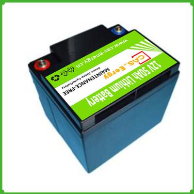 China 12.8v Rechargeable lifepo4 battery  lithium for solar power system 12v 50Ah for sale