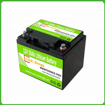 China 12Rechargeable lifepo4 battery 12v 50ah lithium for 120w led light for sale