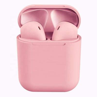 China High Quality Wireless Metal Color TWS i12 In-Ear Factory Headphones BT5.0 Radio Earphone Portable Earbuds from inpods i12 Genuine Macaron for sale